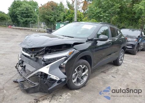 2024 Chevrolet Trax Fwd Lt из США, поврежденный, VIN KL77LHE28RC005549